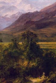 Frederic Edwin Church : Heart of the Andes, detail